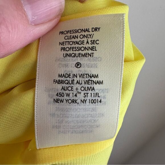 Alice + Olivia Coley Embroidered Sleeveless A-Line Sheath Dress - Picture 8 of 8